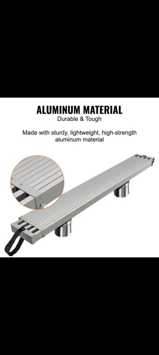 Aluminum Work Plank Telescoping 9-15 ft/2.7-4.6 m - Image 4