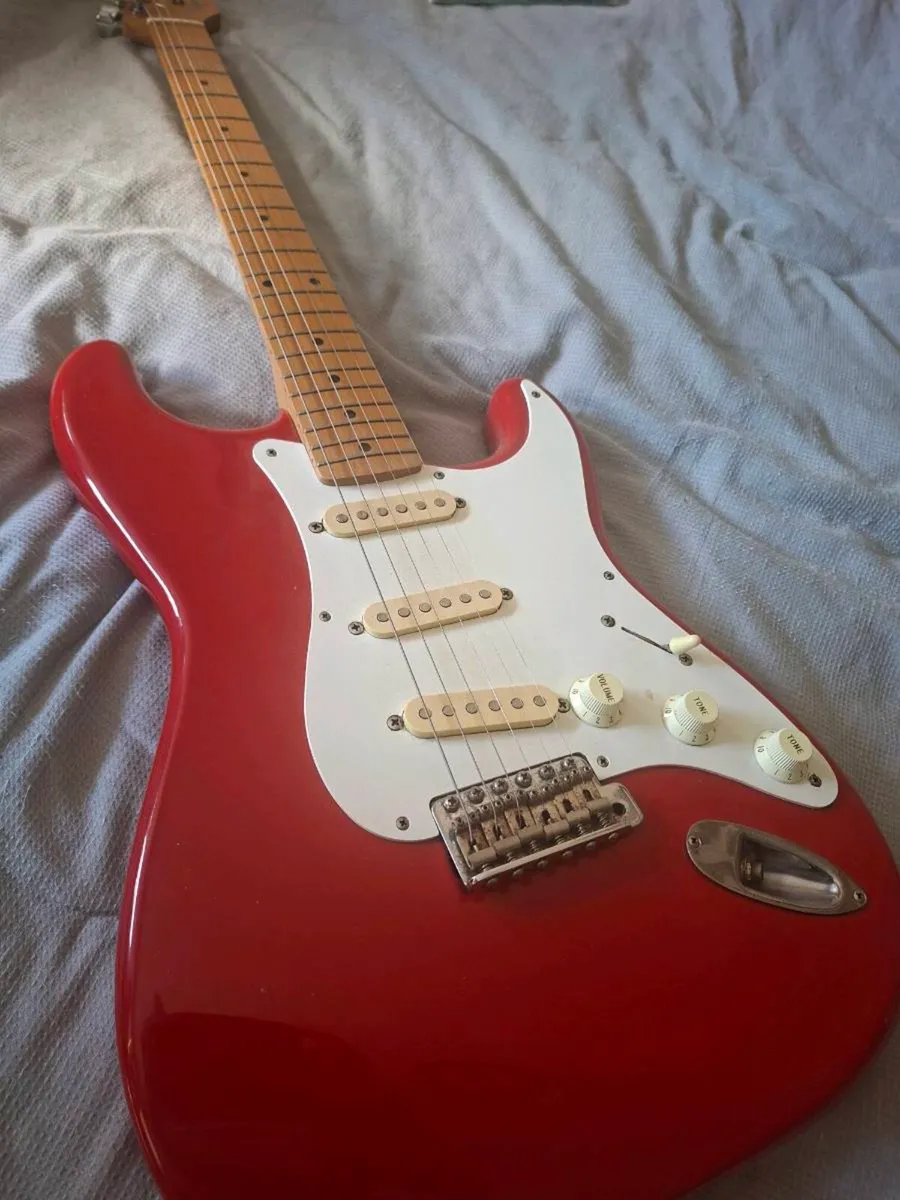 1990 Japanese Fender Squier Stratocaster - Image 1