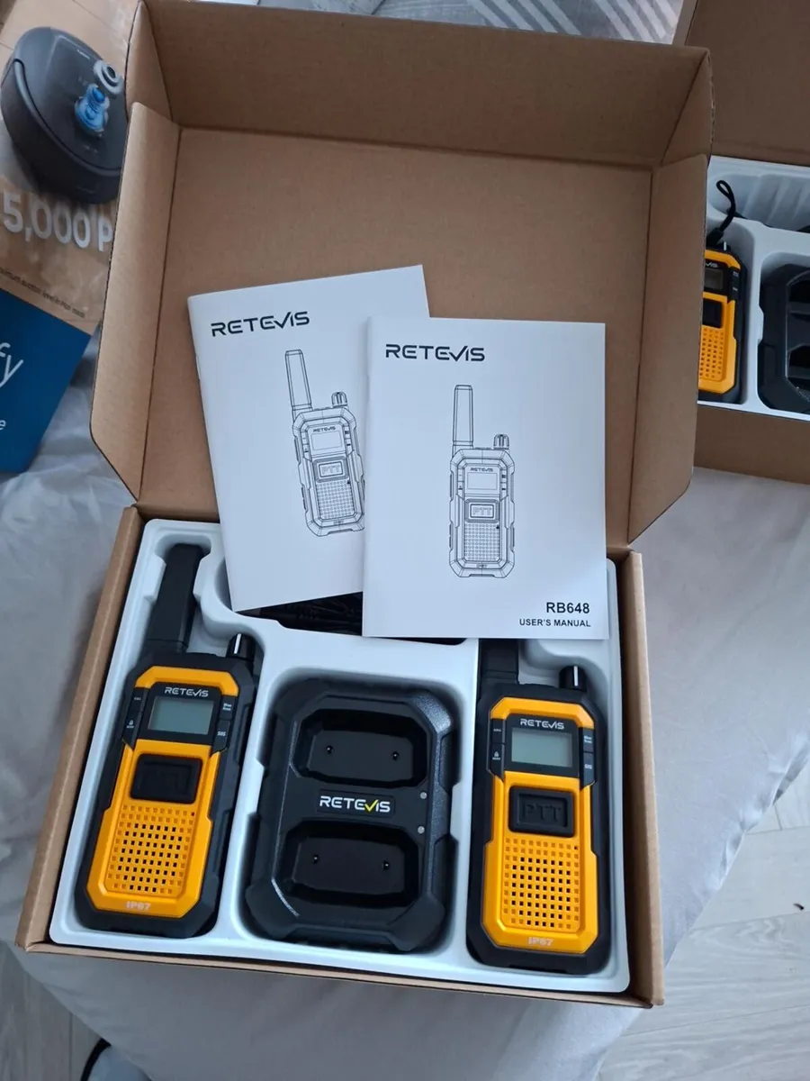 Retevis RB648 Walkie Talkies – Brand New - Image 1