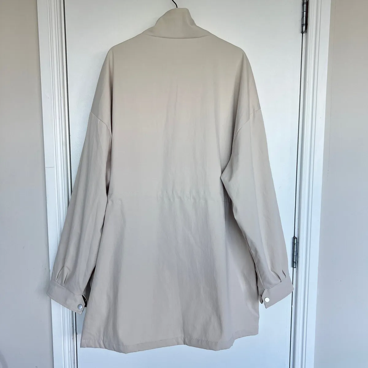 NEW Men’s 9XL Cream Oversized Utility Jacket - Image 4