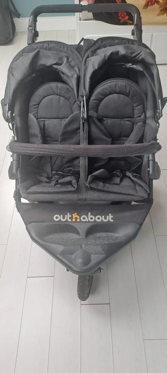 Out n About Double Buggy with additional parts - Image 1