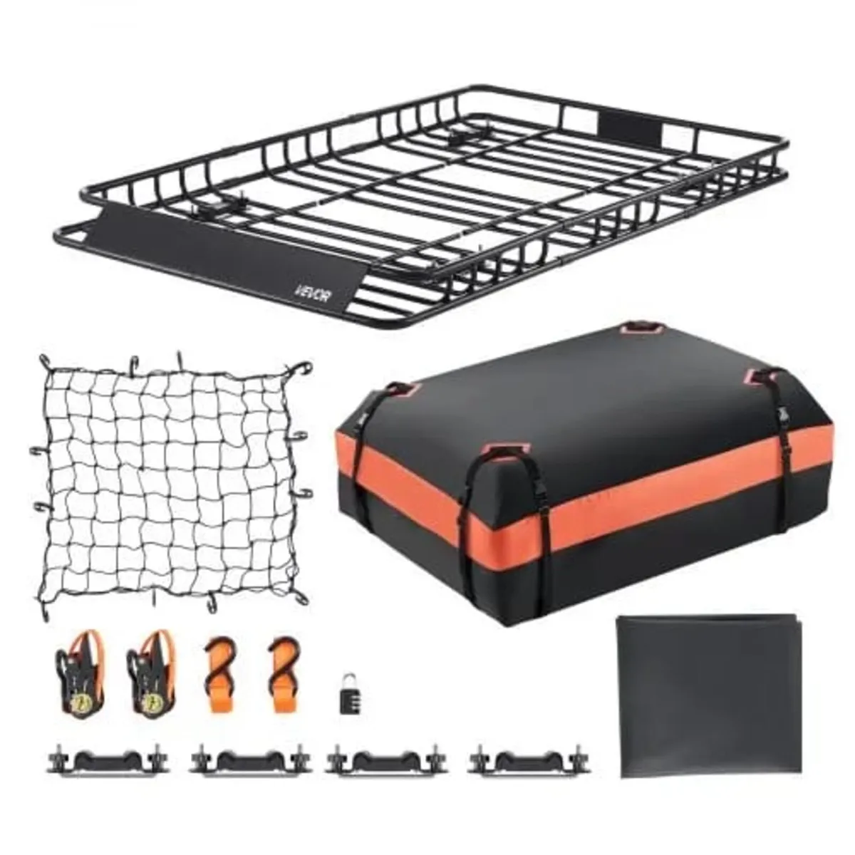Roof Rack Basket, 1625 x 990 x 105 mm, Universal R - Image 1