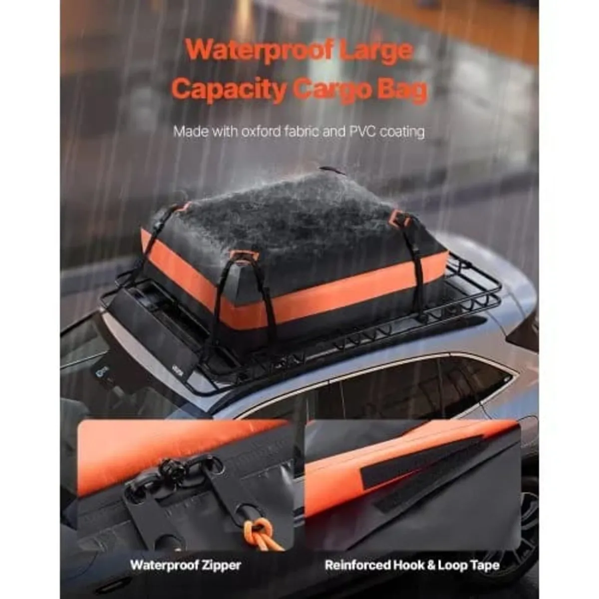 Roof Rack Basket, 1625 x 990 x 105 mm, Universal R - Image 2