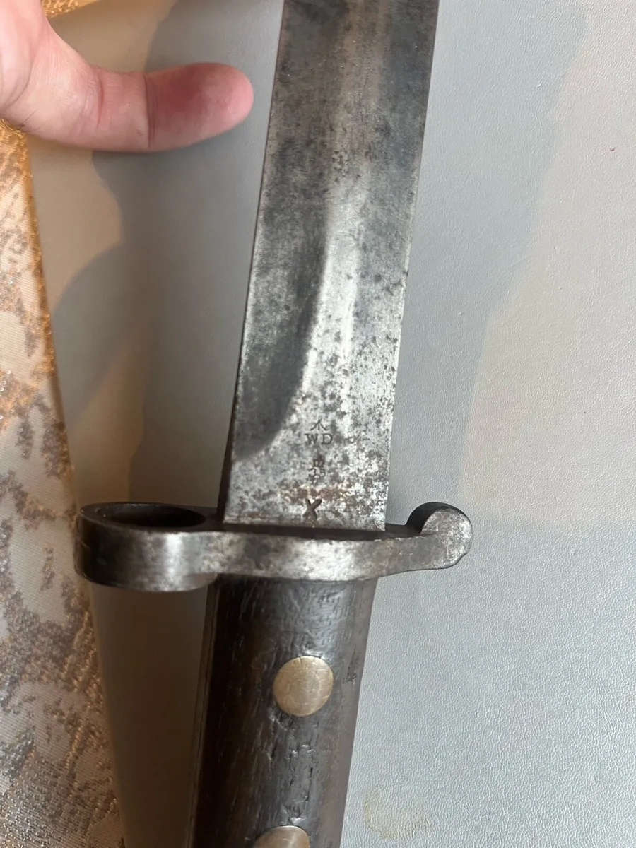 1894 Boar War Lee Metford Bayonet - Image 4
