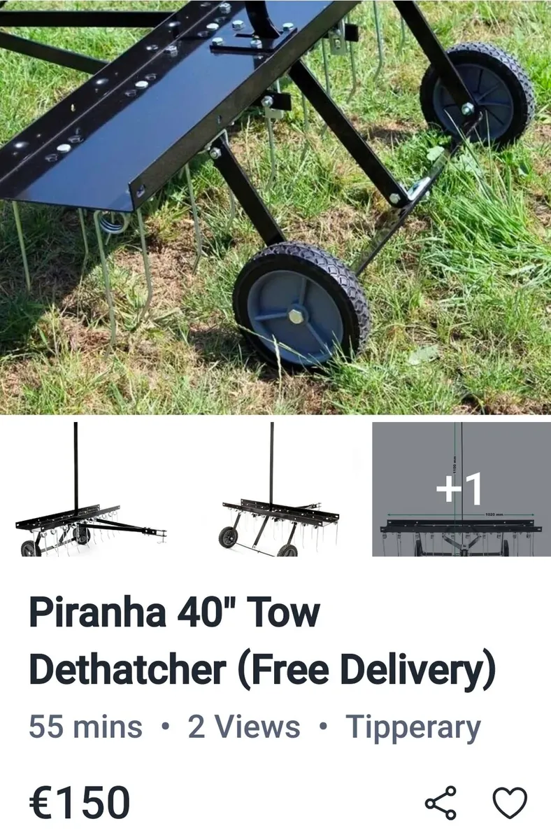 Dethatcher scarifier - Image 4