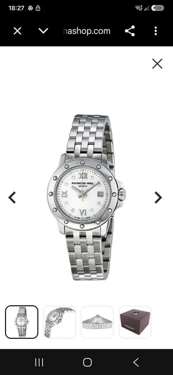 Raymond Weil ladies diamond Tango - Image 1