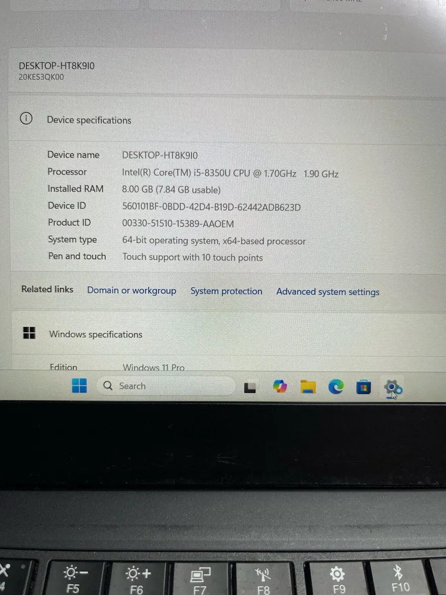 Lenovo X280 i5 pro 8/256 Touchscreen - Image 4