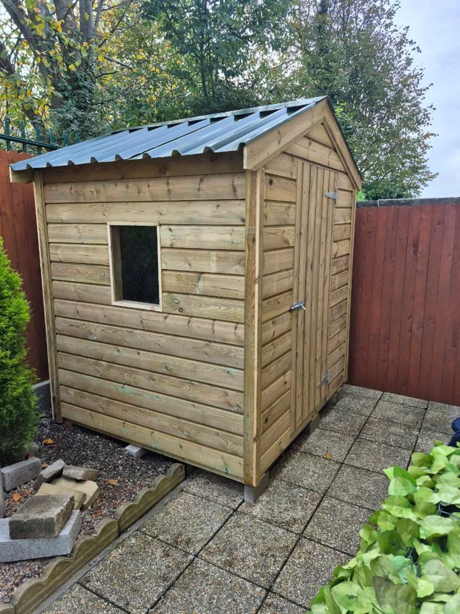 6 x 6 Premium Garden Shed - Image 1