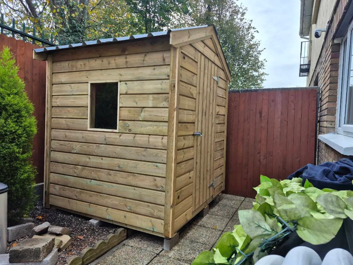 6 x 6 Premium Garden Shed - Image 3
