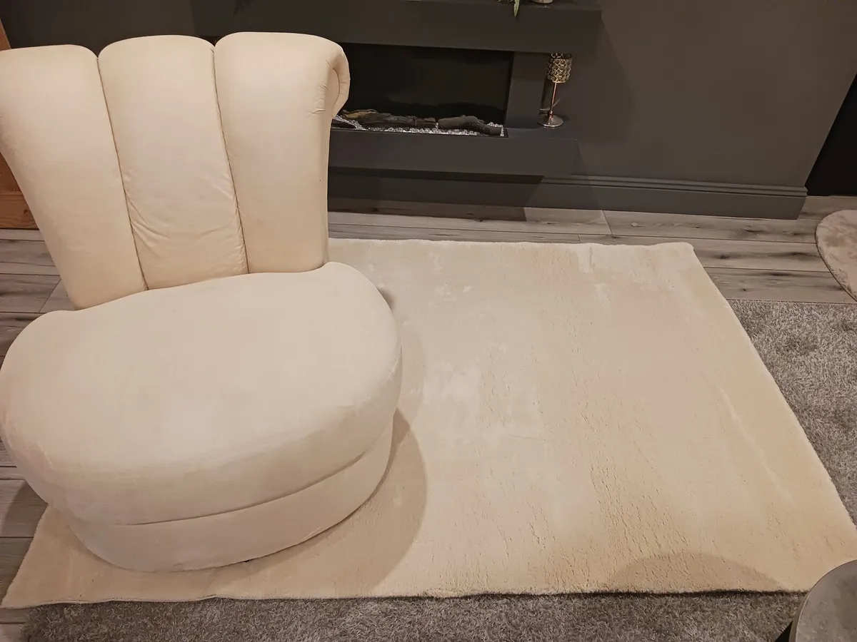 Chair & rug - Image 1