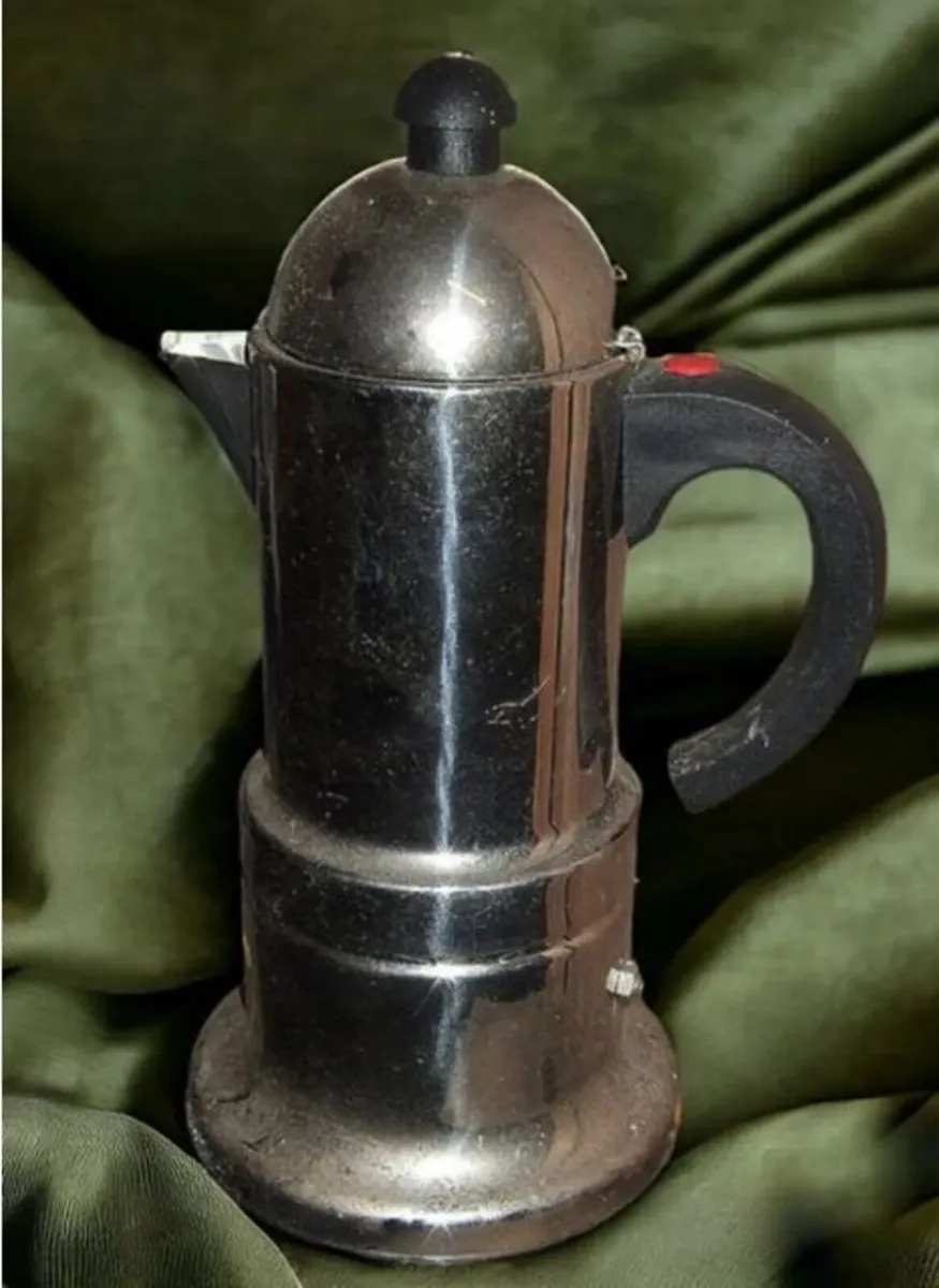 Vintage VEV Viganò Stovetop Espresso Maker–Unused - Image 3