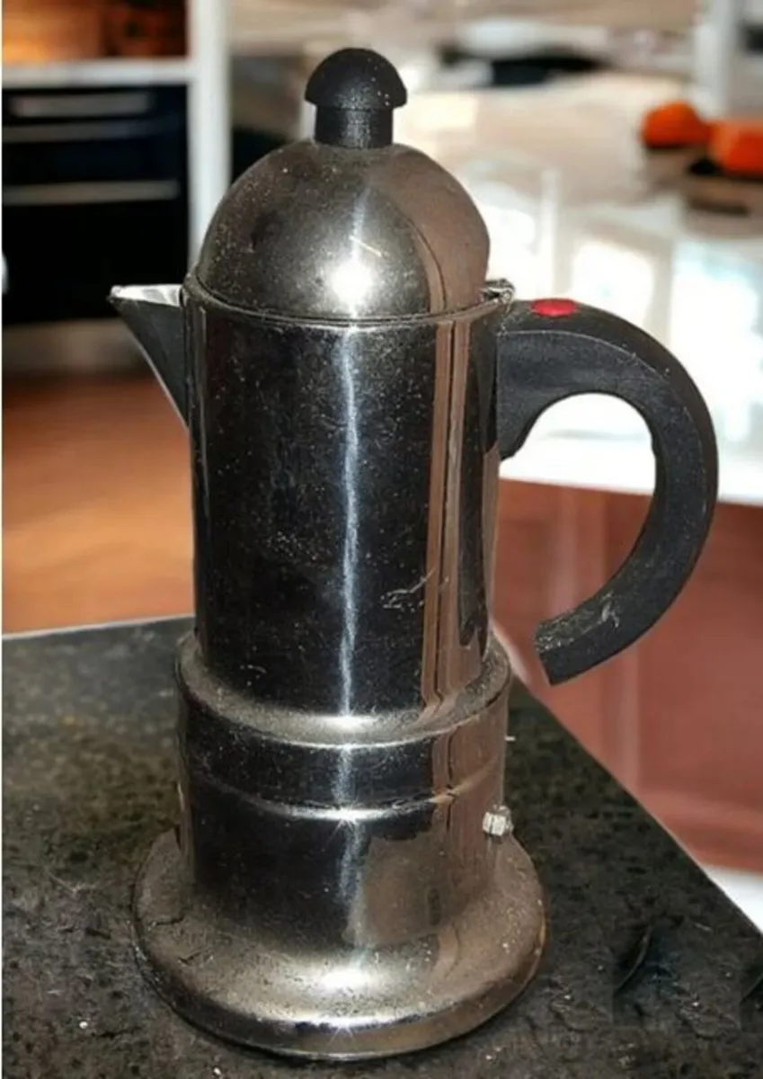 Vintage VEV Viganò Stovetop Espresso Maker–Unused - Image 4