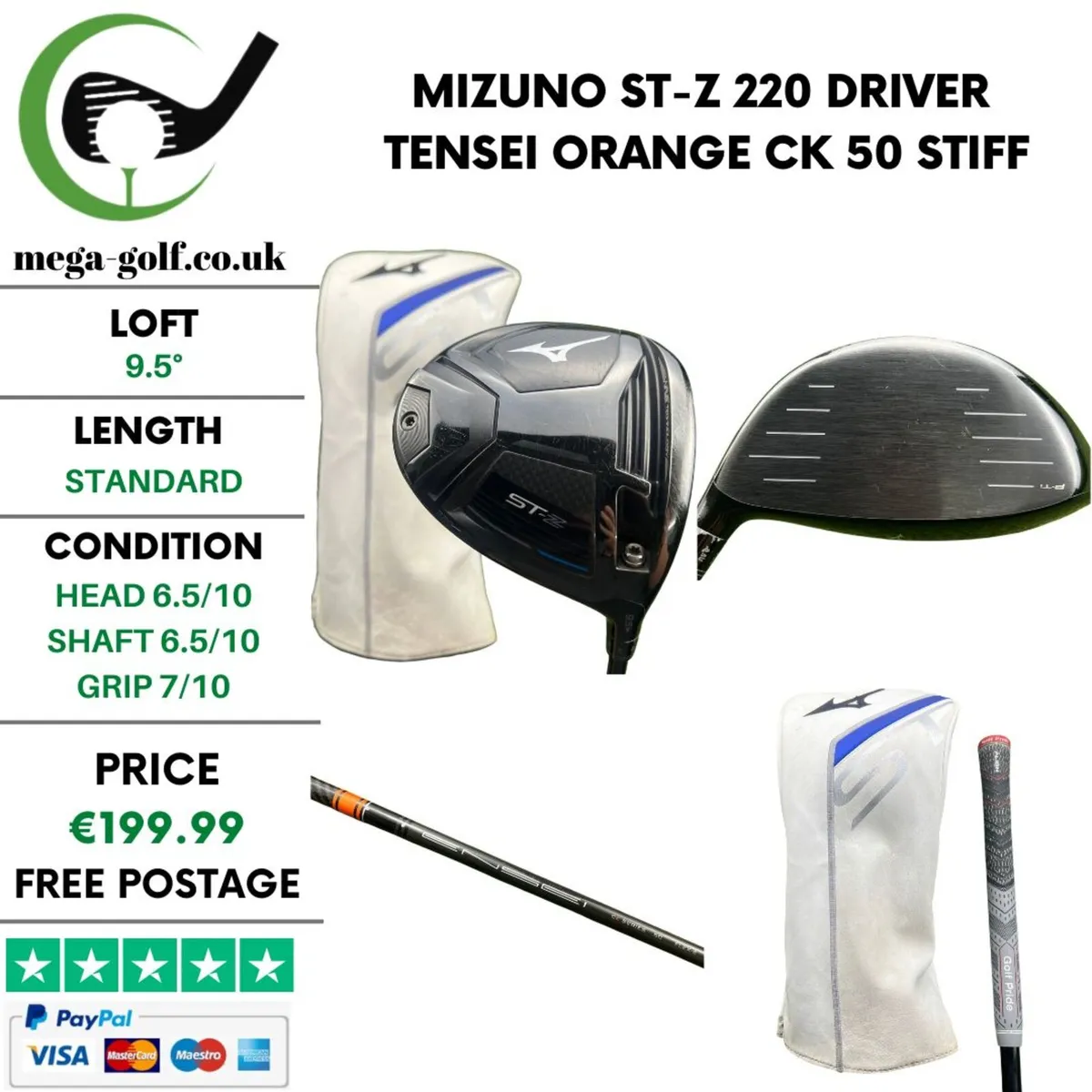 Mizuno ST-Z 220 Driver / 9.5° / Stiff - Image 1