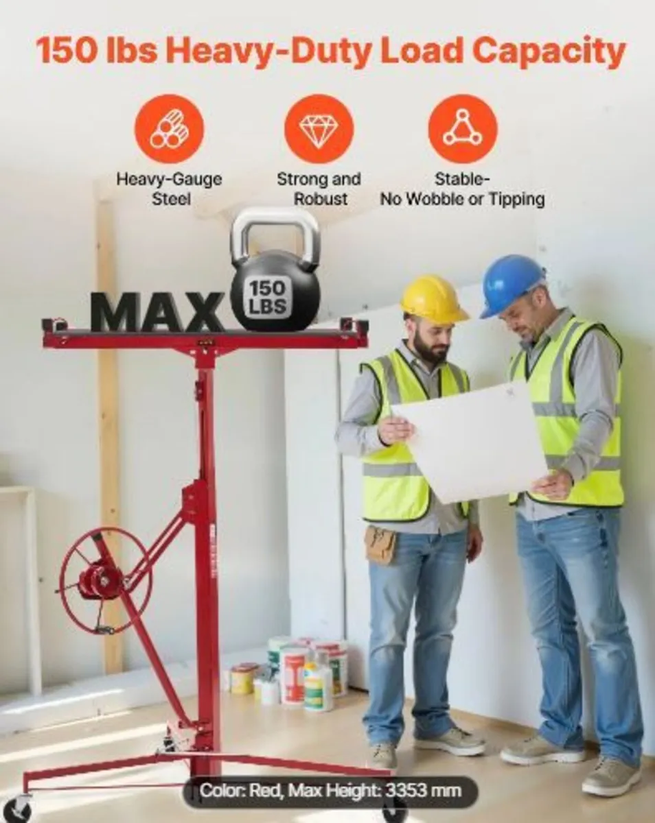 3353mm Drywall Lift, Heavy-Duty 68 kg - Image 4