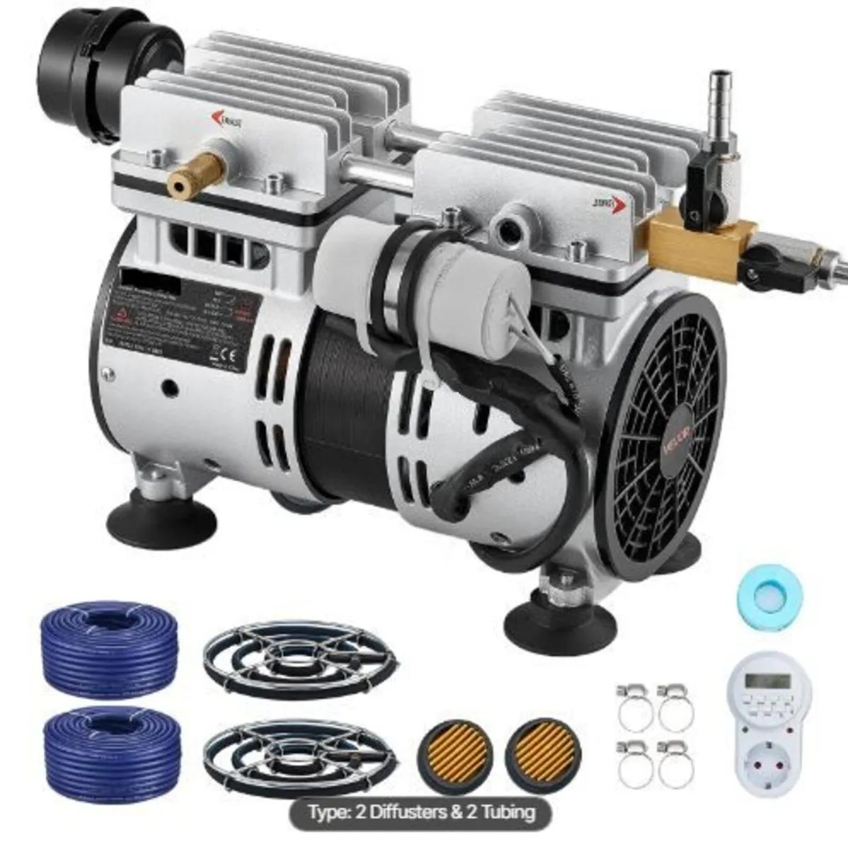 Pond Aerators, 5.2CFM Aeration System - Image 2