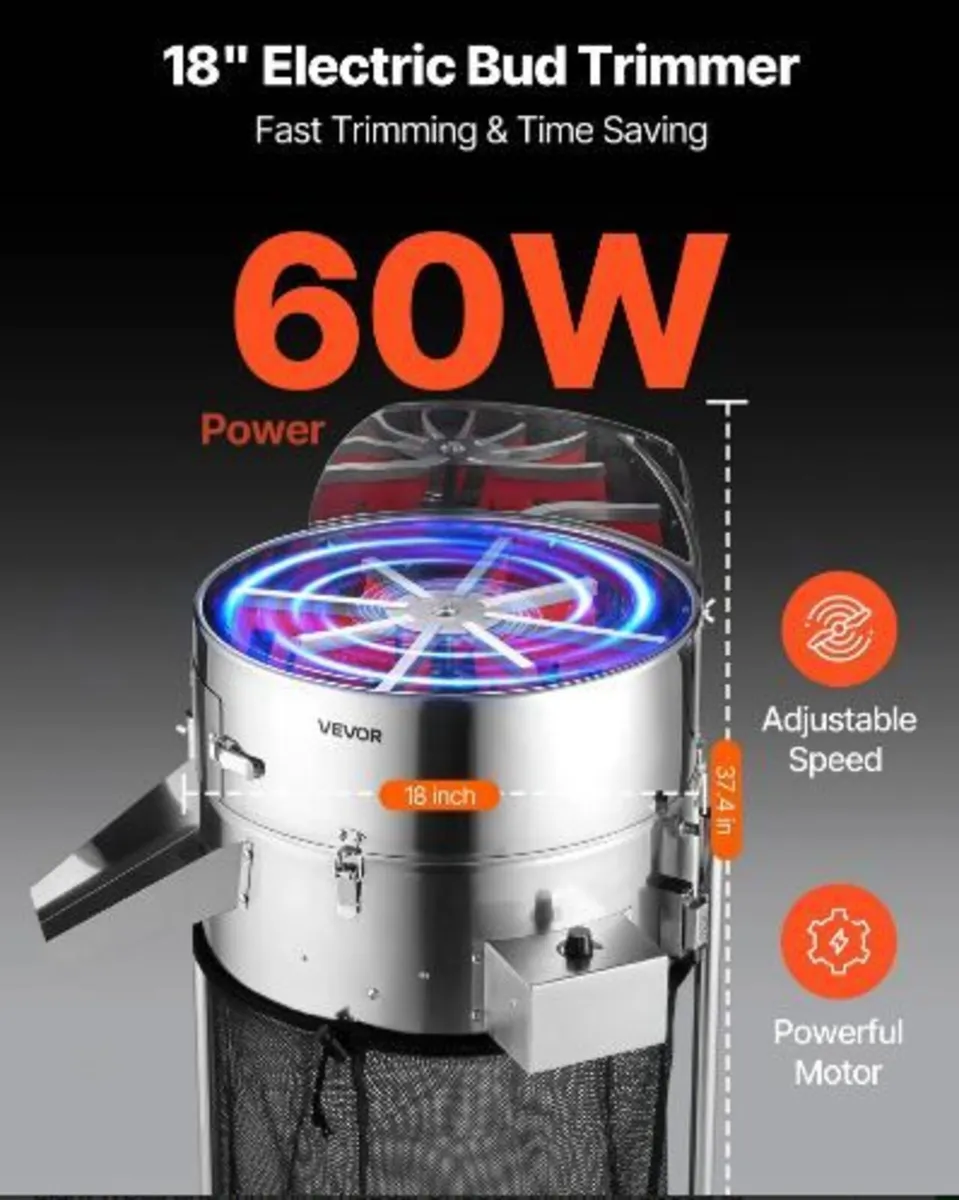Electric Bud Leaf Trimmer, 415mm - Image 4