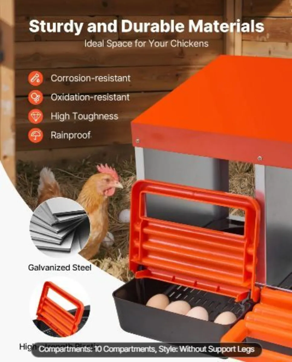 2 Tiers Chicken Nesting Boxes - Image 1