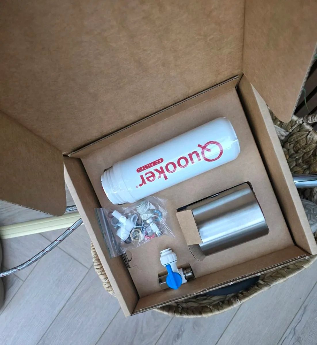 Brand New Quooker Cold Water Filter Kit (Complete - Image 1