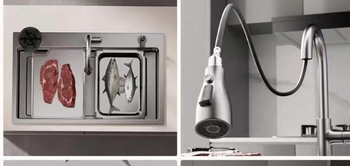 Brand New JOMOO 304 Stainless Steel Kitchen Sink - Image 3