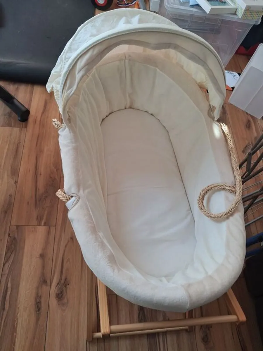 baby pram, moses basket, bath, bouncer. - Image 4