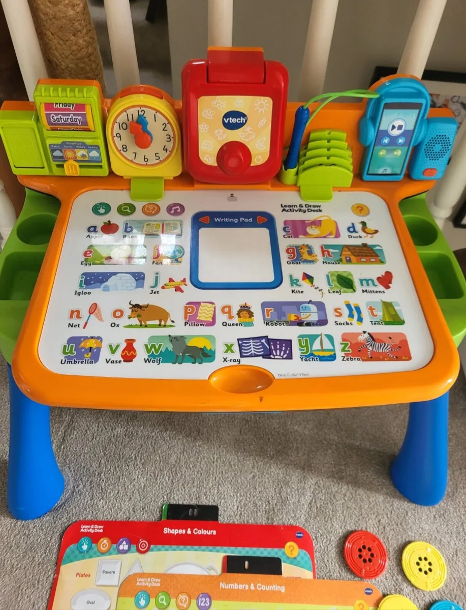 Vtech childrens activity table - Image 1