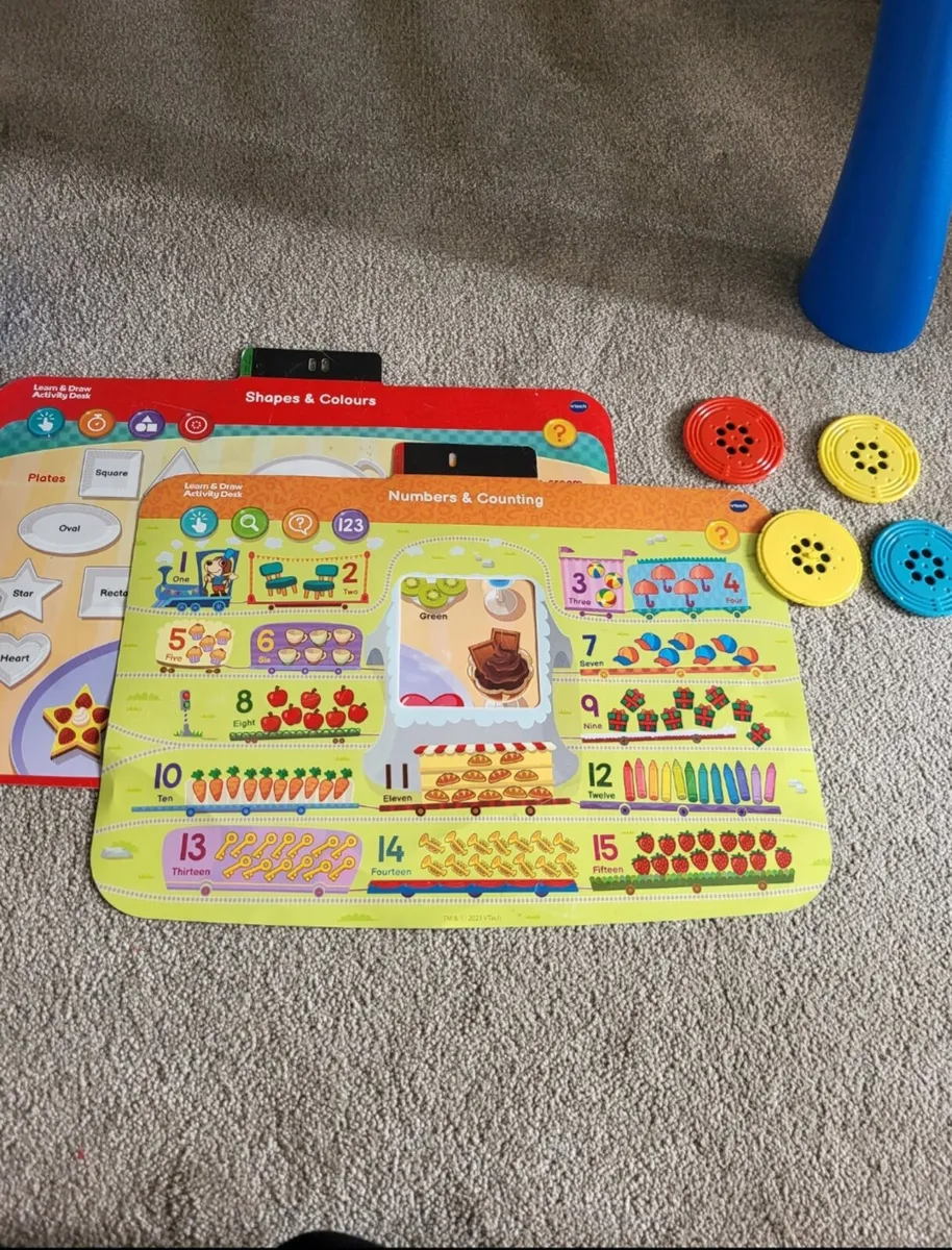 Vtech childrens activity table - Image 2