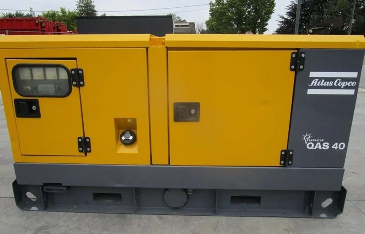 Atlas Copco QAS40 - 40 kWA - Generator - 10 Hours - Image 2