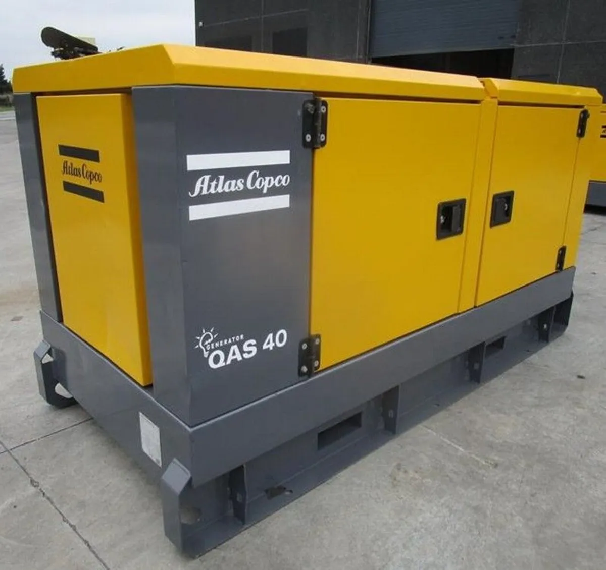Atlas Copco QAS40 - 40 kWA - Generator - 10 Hours - Image 3