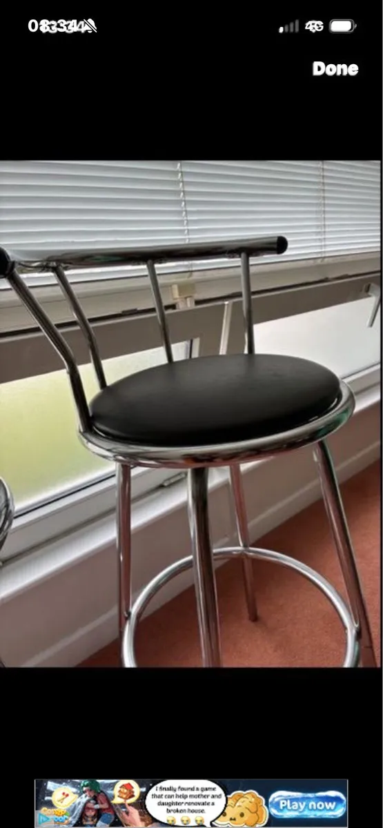 Rotating High Chair Stools Set - Image 2
