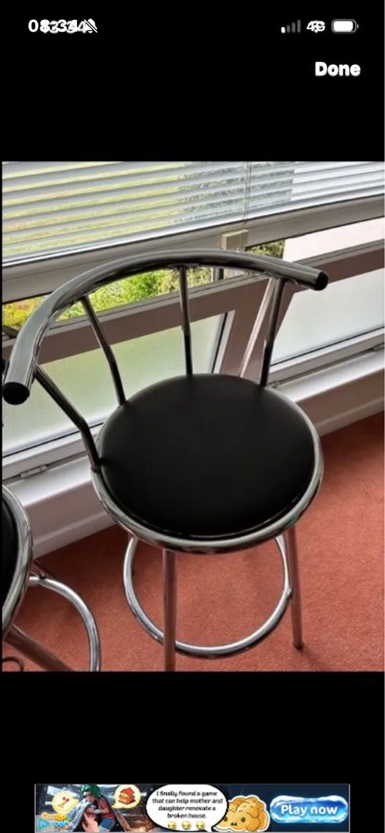 Rotating High Chair Stools Set - Image 3