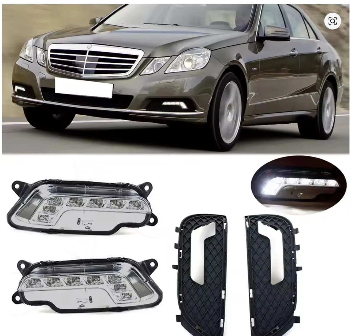Mercedes w212 Left/Right side LED Daytime - Image 1