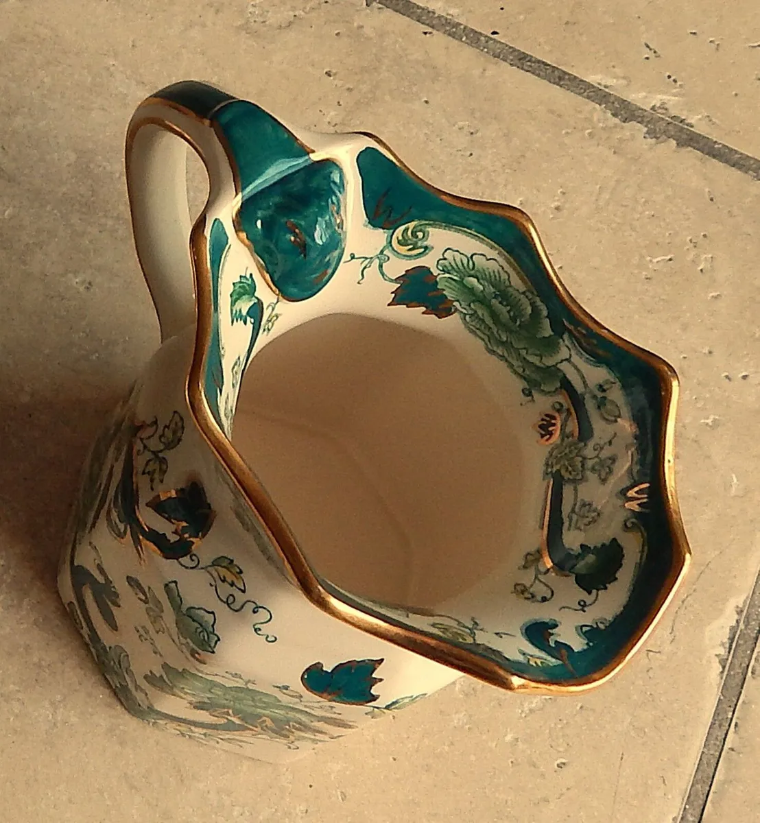 Mason’s Ironstone Chartreuse Jug - Image 4