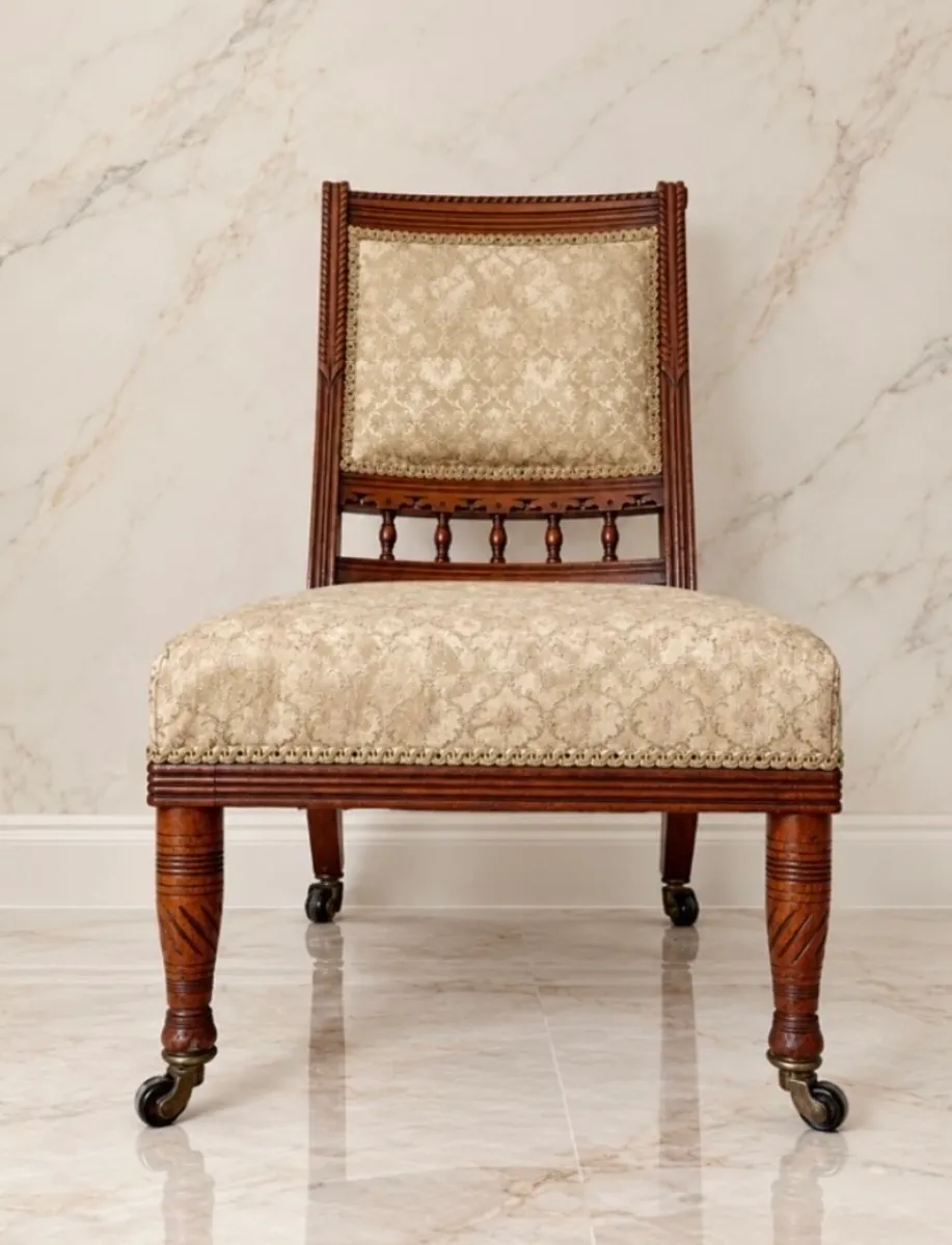 Victorian ladies slipper chair - Image 1