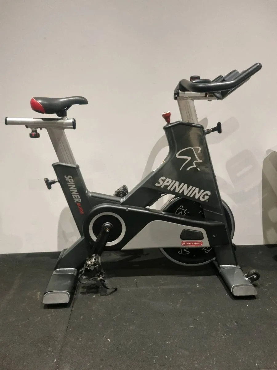 Star Trac Blade Spin bike - gym equipment - Image 1