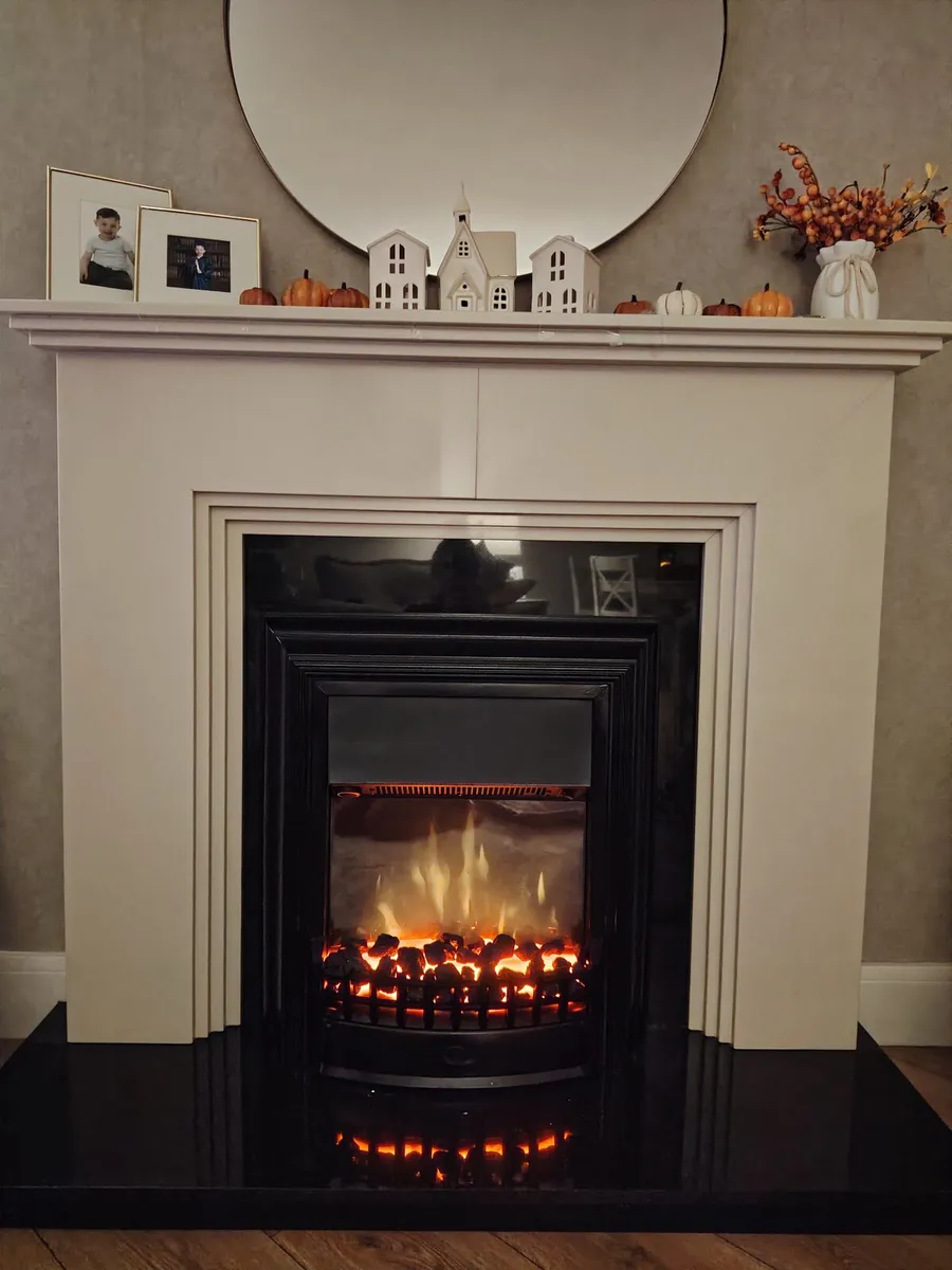 Marble fire surround