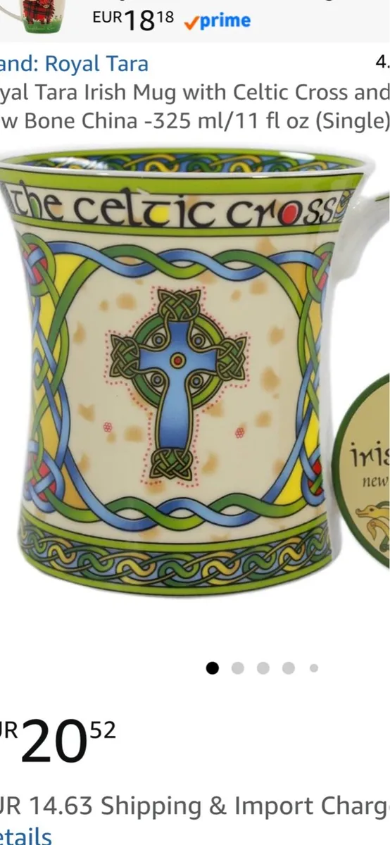 Vintage Royal Tara Bone Mugs - Image 1