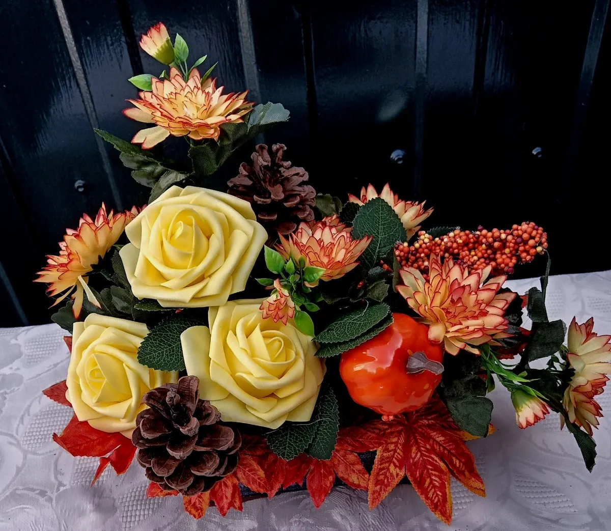 Autumn Flower Arrangement - Image 1
