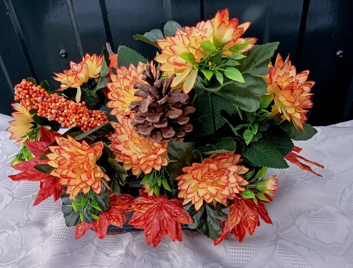 Autumn Flower Arrangement - Image 2