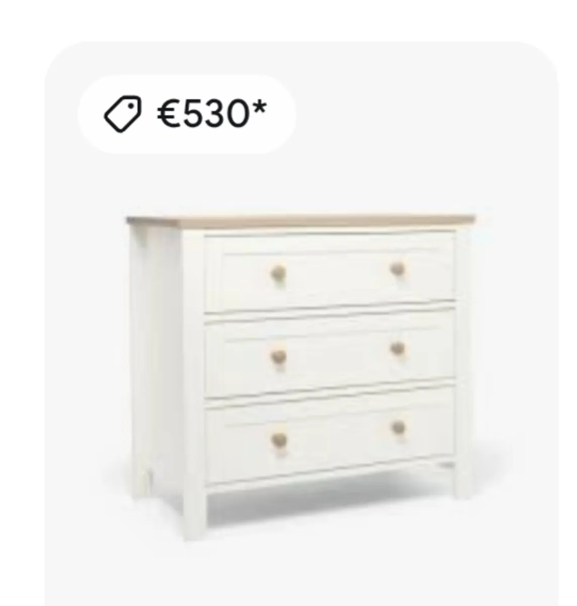 3 drawers dresser Mama's papas - Image 3