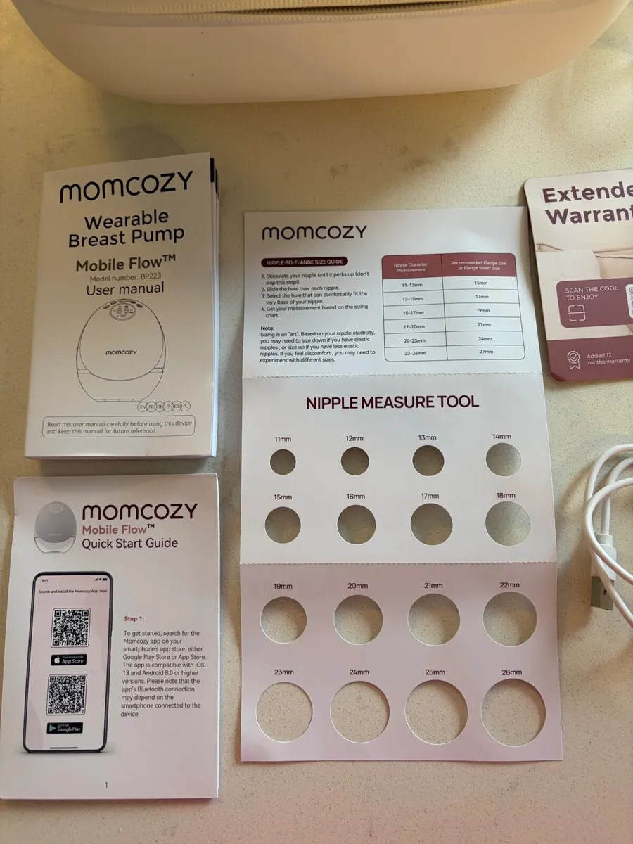Momcozy m9 double wearable breast pump bundle+ - Image 2