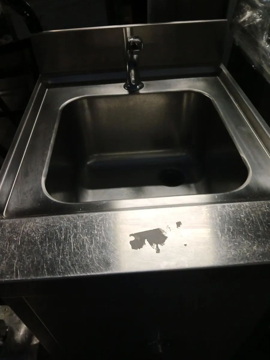 Staneless steel cabbinet sink unit complete - Image 1
