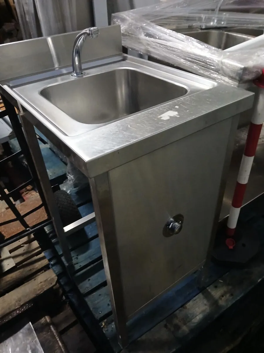 Staneless steel cabbinet sink unit complete - Image 3