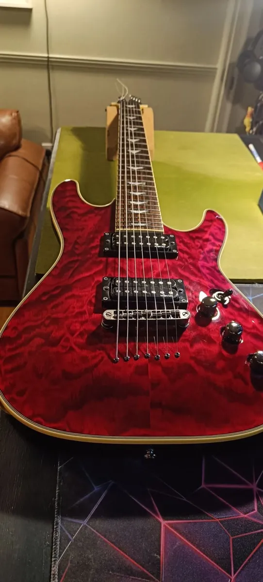 Schecter Diamond Omen Extreme 7-string Guitar - Image 3