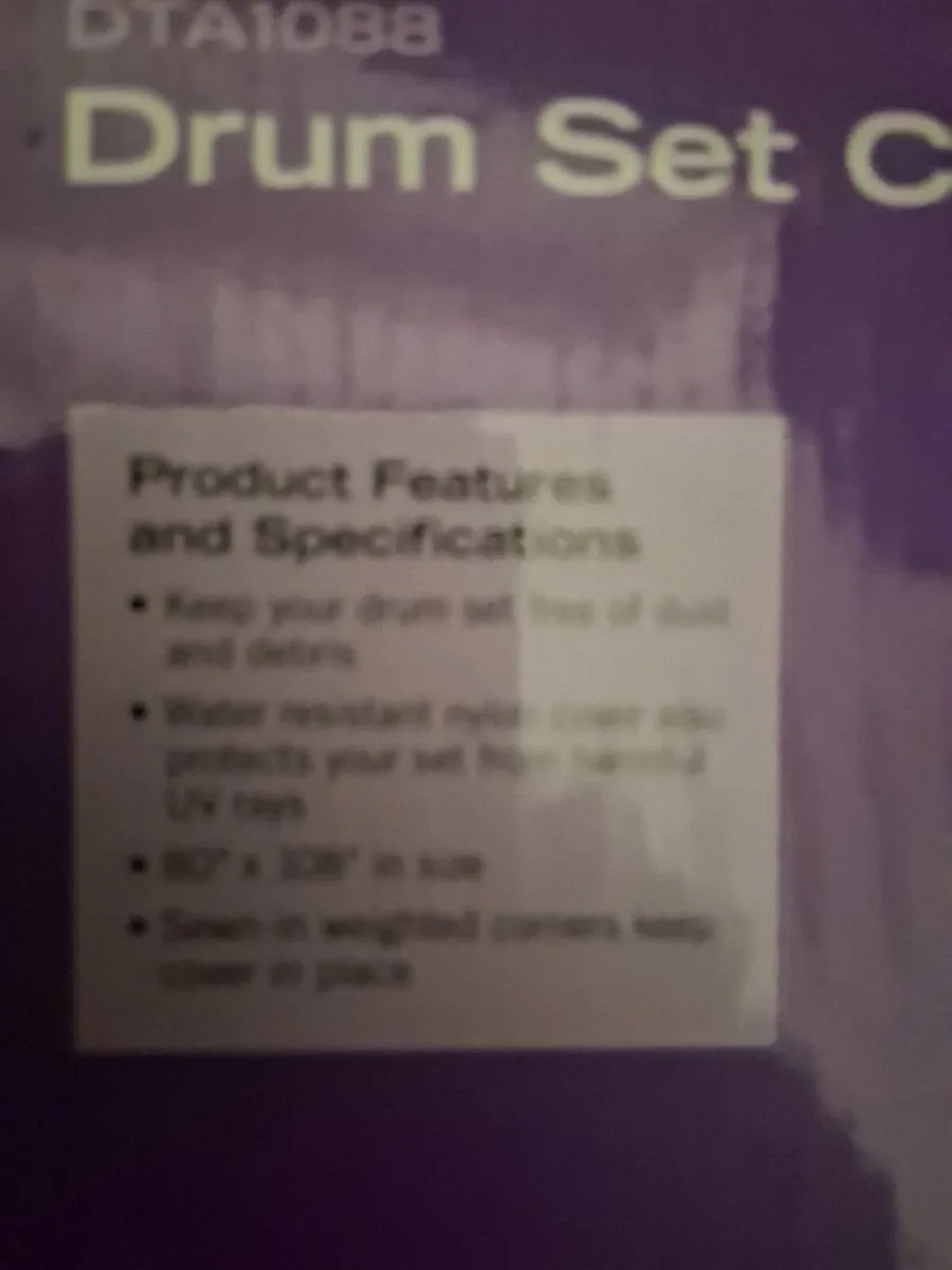 Drum Set Cover. - Image 3