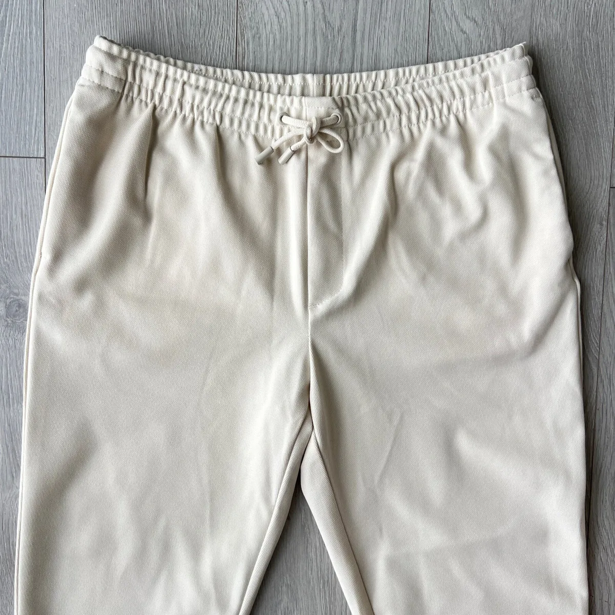 Zara Men’s Cream Trousers XL – NEW - Image 2