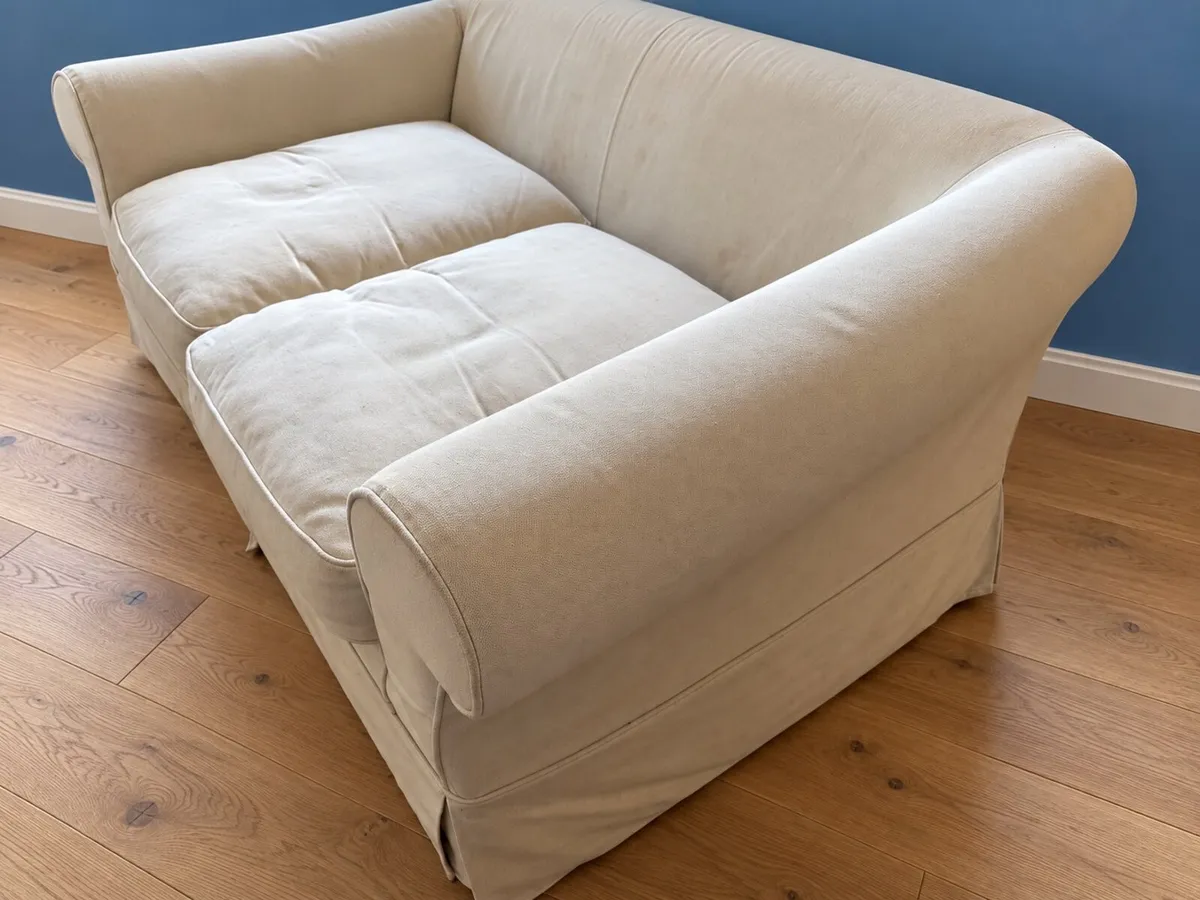 Cream 3+2 Seater Sofa Set – FREE Delivery - Image 4
