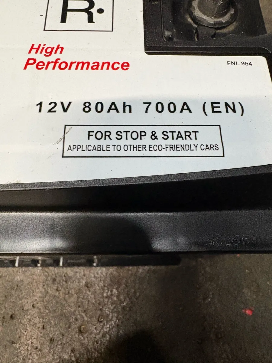 Stop and start battery fully charged. Pm - Image 2