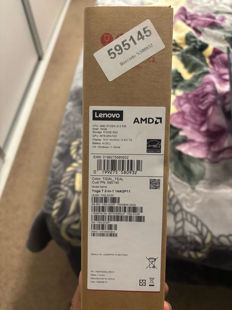 Brand New Sealed Lenovo Yoga 7 2-in-1 Laptop - Image 2