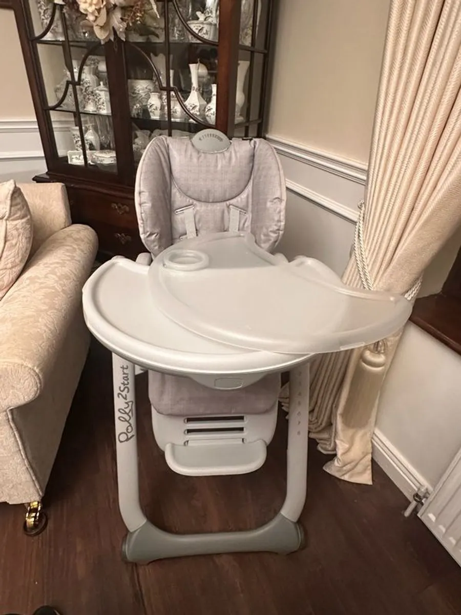 Chicco Polly 2 Start High Chair - Image 1