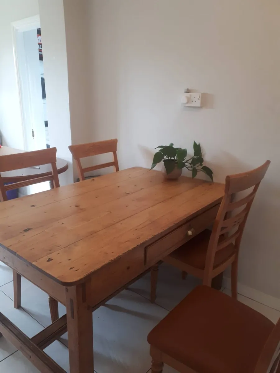 Antique Farmhouse Table - Image 1